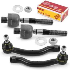 Metrix 프리미엄 섀시 부품 4개의 PC 내부 및 외부 타이 로드 엔드 키트 20042008 Acura TL 교체용 EV80210