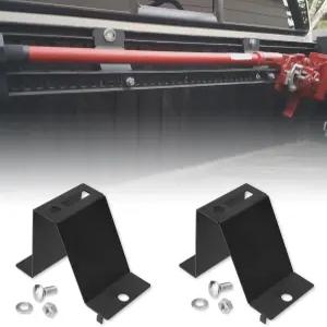 토요타 타코마와 호환되는 하이 트 잭 마운팅 브래킷 침대 레일 랙 시스템 홀더 헤비 듀티 강철 오프로드