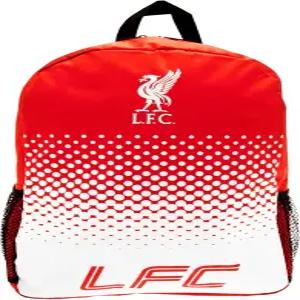 리버풀 FC 공식 페이드 크레스트 디자인 백팩 한 사이즈 레드 /화이트
