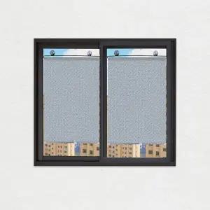 [하프클럽/셀러허브]롤 블라인드 창문 암막커튼 방염 실버 37X125cm