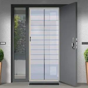 [에이치플러스몰]롤 현관문모기장 시공 방충문 현관방충망 출입문 자동