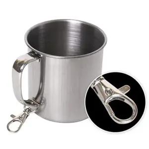 나무이야기 스텐컵 250ml 스텐컵 걸이형컵 캠핑컵 등산컵 휴대용컵