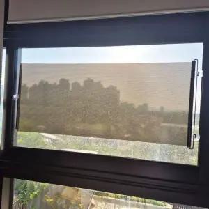 [하프클럽/셀러허브]무타공 커튼 롤업 창문블라인드 부착 50x125