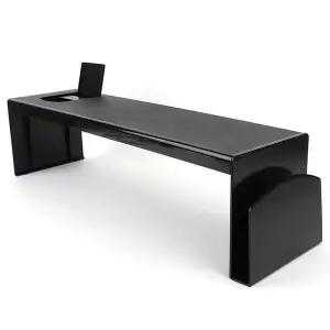 [셀러에이드]모니터 받침대 휴대폰 거치가능 소품 수납 진열 선반