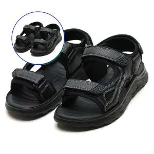 쌍문상회 편안한 남성샌들 찍찍이 스트랩 여름 데일리 캐주얼 슈즈