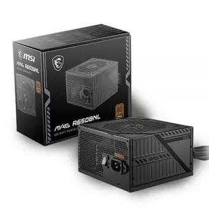 MSI ATX파워 전력공급 에너지절약 MAG A650BNL 80PLUS 브론즈