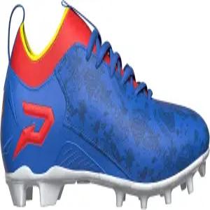 페놈 엘리트 슈퍼맨 풋볼 클리츠 ？ 퀀텀 스피드 블루 DC 코믹스 에디션 남자 경량 퍼포먼스