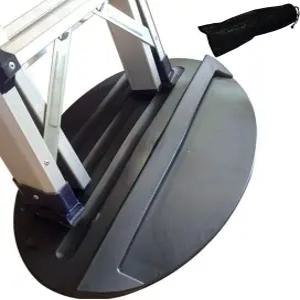 연장 사다리 매트 부드러운 고무 미끄럼 방지 바닥 보호 안전 스토퍼 스텝래더 텔레스코핑 액세서리