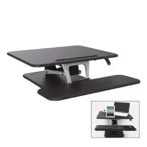 사무용 조절 데스크 550x500x430mm 인체공학 책상 높이 조절형