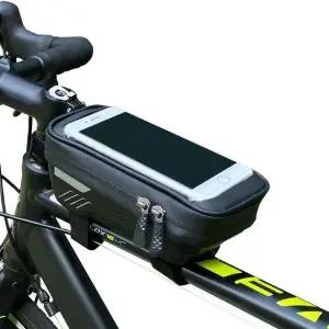 자전거 프레임 가방 핸드폰 거치백 거치대 하드형ks36 백 핸들 장비