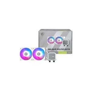 MSI PC 수냉쿨러 컴퓨터 쿨링 MAG 코어리퀴드 A13 240 화이트