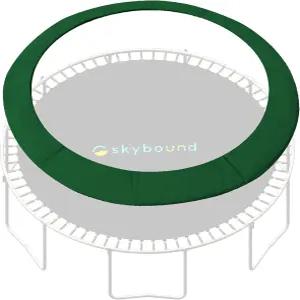 스카이바운드 범용 교체 트램펄린 안전 패드 다크 그린 스프링 커버 15피트 14피트 12피트 10피트 8피트