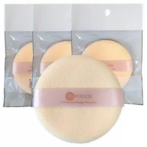 [비케이엠_62]원형 퍼프 투웨이케익 소 메이크업 분첩 3개