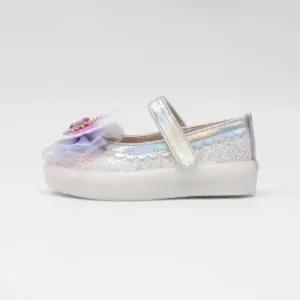 날개보석 LED 굽있는 여아 키즈플랫슈즈