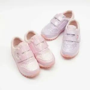 스팽글하트 찍찍이 여아 어린이 아동운동화