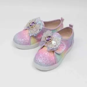 국산 반짝이보석 LED 여자아이 키즈운동화
