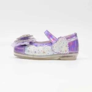 러브하트큐빅 LED 여아 메리제인플랫슈즈