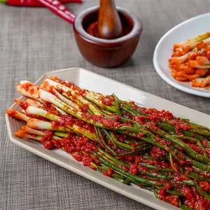 HACCP인증 전라도김치 담양 죽향 프리미엄 파 김치 2kg