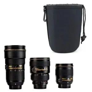 [골드스마일]렌즈 파우치 L 사이즈 가방 케이스 DSLR 카메라 줌렌즈