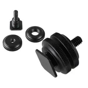 [셀러에이드]카메라 1/4 나사 핫슈 어댑터 마운트 DSLR 액션캠 고프로 호환