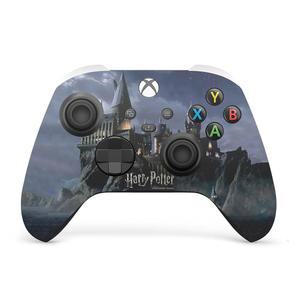 헤드 케이스 디자인 공식 라이선스 해리 포터 캐슬 그래픽 비닐 스티커 게이밍 스킨 데칼 커버, Xbox Serie