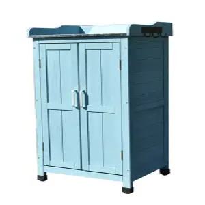 야외캐비넷 캐비닛 이동식창고 수납정리함 소형창고 정원용품