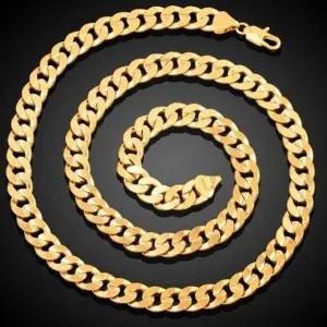 18KGP 골드 체인 남성 목걸이2