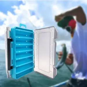 다용도 낚시 도구 수납함 루어 태클 바늘 보관함 12칸 박스 바늘