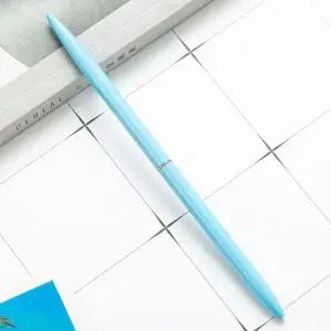 비즈니스 유성볼펜 슬림형 공용펜 검정색 필기구 사무용 펜