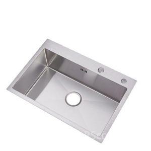 초음파 간이 단일 슬롯 스테인리스 사이즈 45x40cm 사각싱크볼 씽크대볼 좁고 스텐 폭포수 기본세트