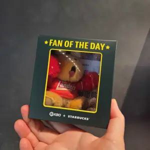 스타벅스 베어리스타 키체인 KBO SSG랜더스 키링