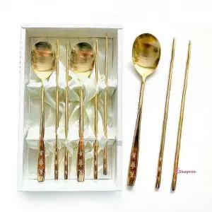 엘사 사틴 거북.가든 금수저 2벌세트 황금골드24k 선물 답례품 무광tuv803