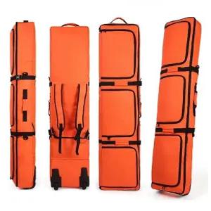 스노보드 가방 방수 데크 스키백 휠리스 보호 엣지 장비