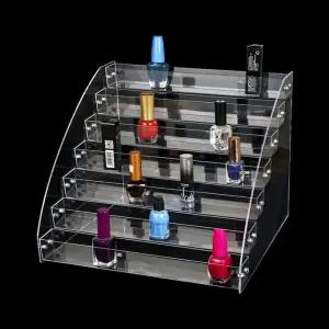 진열대 아크릴 매니큐어 립스틱정리대 7단 매니큐어진열대 네일진열대 스탈리나