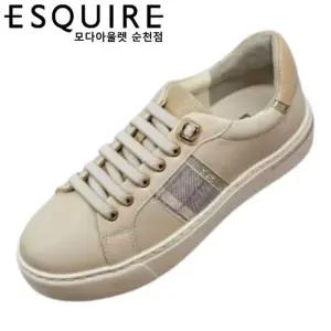 [에스콰이아]부드럽고 탄성감 좋은 인솔로 착화감 좋아 발편한 여성 스니커즈 PFDFHZ7