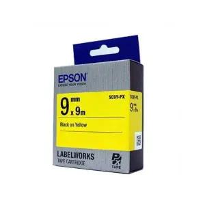 [골드스마일]엡손 테이프카트리지 SC9Y(9mm Yellow Black)