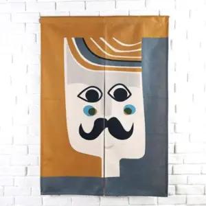 [하프클럽/셀러허브]주방 야외 카페 가림막 출입구커튼 남자얼굴