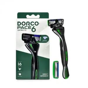 [콩심팥심]6중날 면도기 핸들 면도날 2개 세트