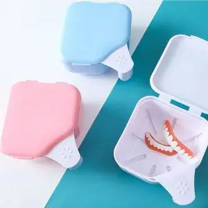 [골드스마일]틀니보관함 세척 치아 의치통 케이스 유기장치 통