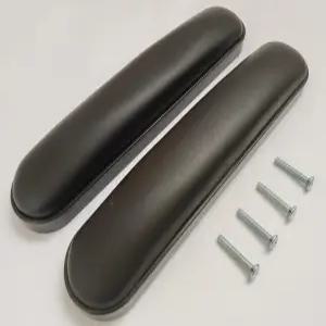 범용 책상 암 패드 길이 10-1/4인치 휠체어 및 운송 의자 하드웨어 포함 교체용 비닐 부품 모든 브랜드와