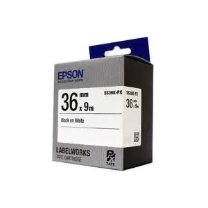 엡손 테이프카트리지 SS36K(36mm White Black)
