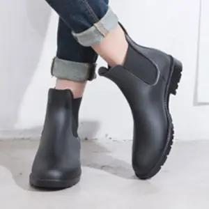 남녀공용 다용도 밴딩 레인부츠 사계절 비올때 작업화 pPd3+8QtD