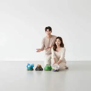 수족관 기포 발생기 잠수함 개구리 에어 커튼 인테리어 장식품