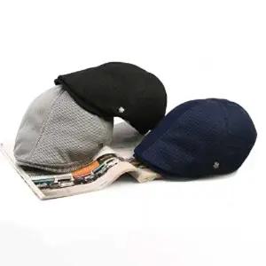 [셀러허브 1]코튼소재 중년남성모자 봄가을 베이직베레모 (47568298)