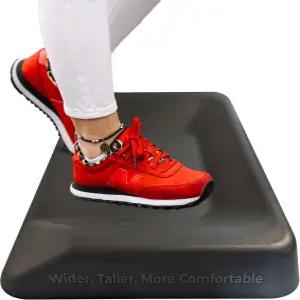 마사지 볼이 있는 액티브 비평면 스탠드형 책상 매트 주방 사무실 가정 또는 차고용 대형 피로 방지 바닥