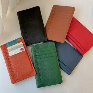 [콩심팥심]레더 카드지갑 가죽 명함지갑 7color 미니지갑 슬림지갑 카드홀더