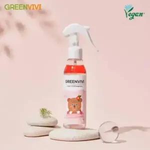 그린비비 키즈 유아 어린이 비건 헤어에센스 헤어미스트 잔머리정리 150ml