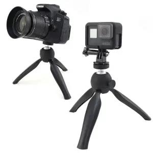 [셀러에이드]핸드폰 카메라 액션캠 스탠드 삼각대 브이로그 촬영