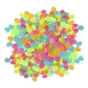 수족관 장식 인공 자갈 다양한 색상 정원 용 돌 물고기 탱크 소품