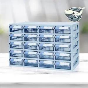 칸막이정리함 투명 수납 정리함 다목적 서랍장 소형 장난감